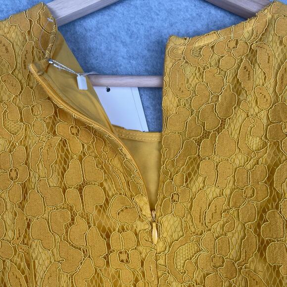 L4004 Unbranded Short Sleeve Flare Lace dress Size Large - Picture 5 of 9